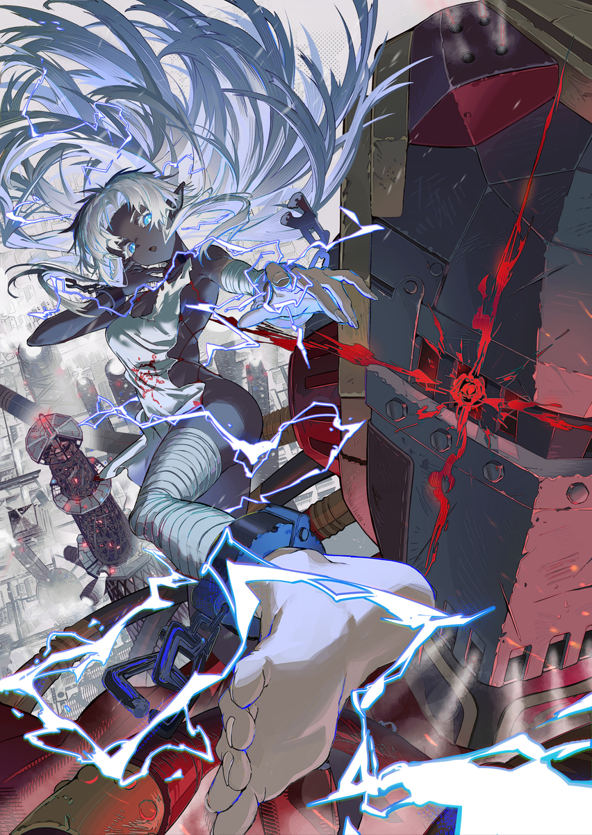 This is a pixiv picture whose title is 明治ガラクタスクラップマーチ１ 蒸都浅草動乱篇.