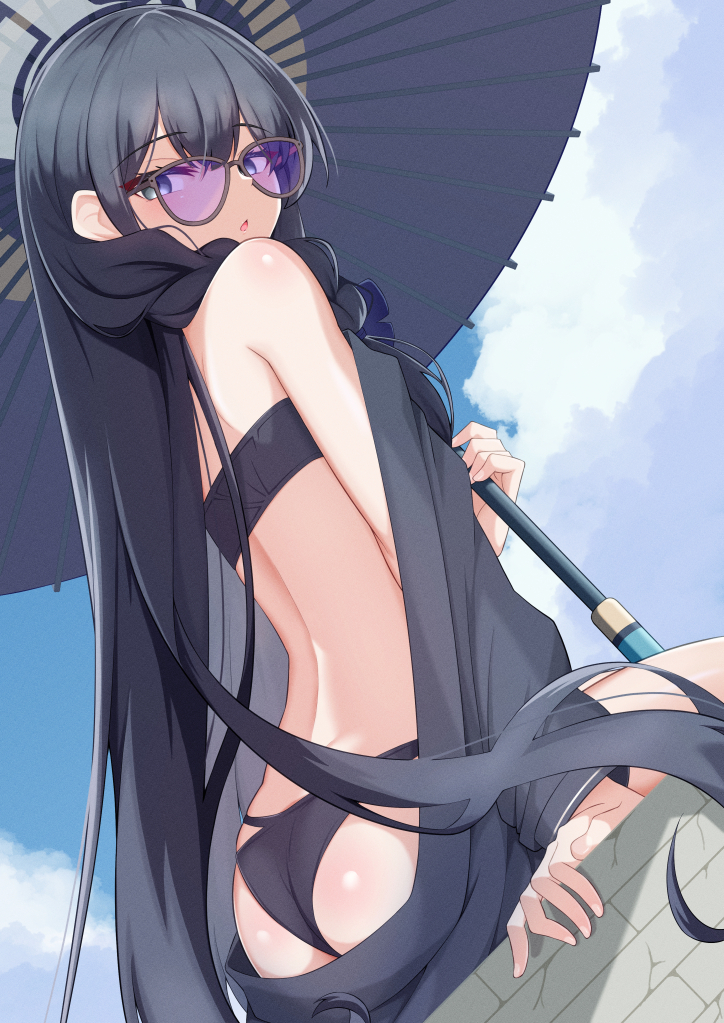 This is a pixiv picture whose title is 水着キサキ.
