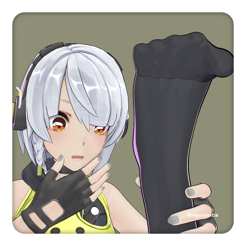 This is a pixiv picture whose title is Anby's Leg.