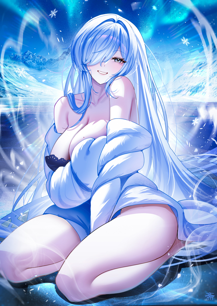 This is a pixiv picture whose title is シェルブール.
