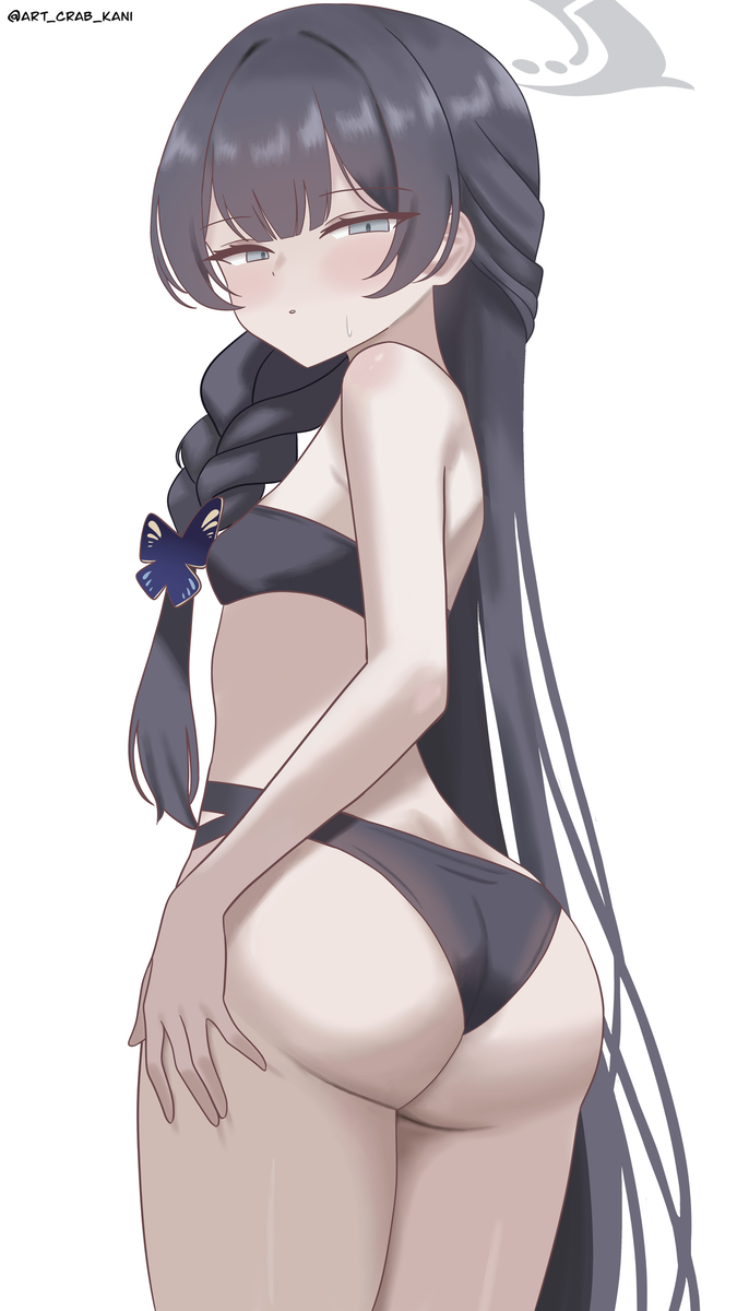This is a pixiv picture whose title is 水着キサキ.