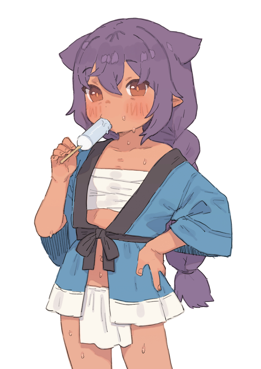 This is a pixiv picture whose title is お祭りジャヒーちゃん.