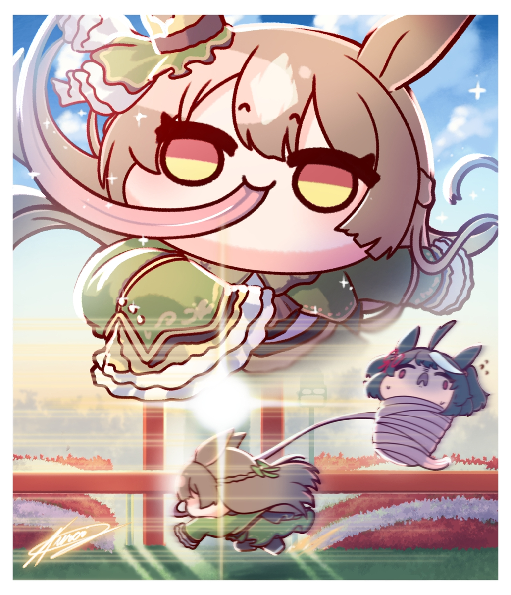 This is a pixiv picture whose title is 😛Mou nigerarenai yo~😛.