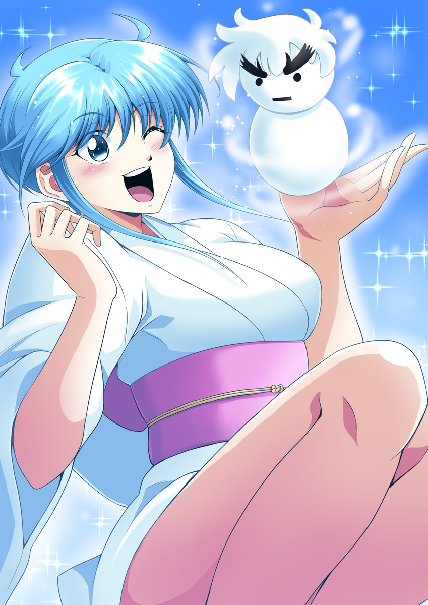 This is a pixiv picture whose title is ゆきめ.