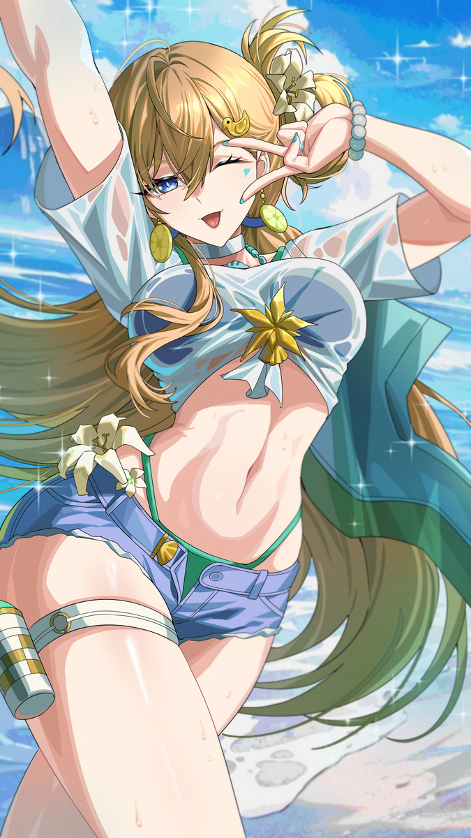 This is a pixiv picture whose title is 琳奈.