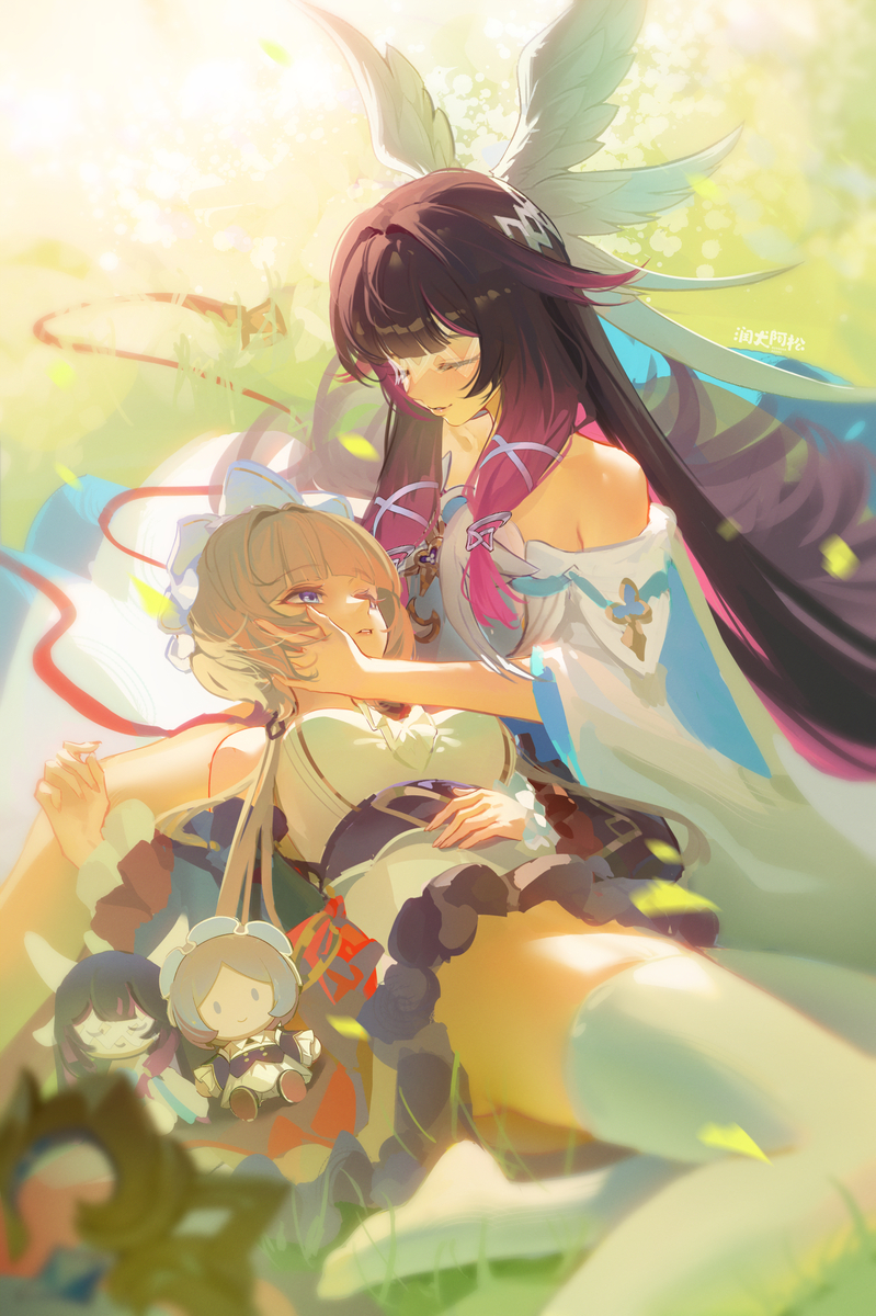 This is a pixiv picture whose title is 小鸽子又在唱了.