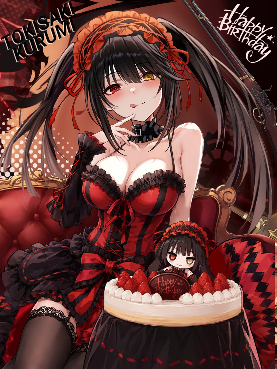 This is a pixiv picture whose title is デート・ア・ライブ 時崎狂三.