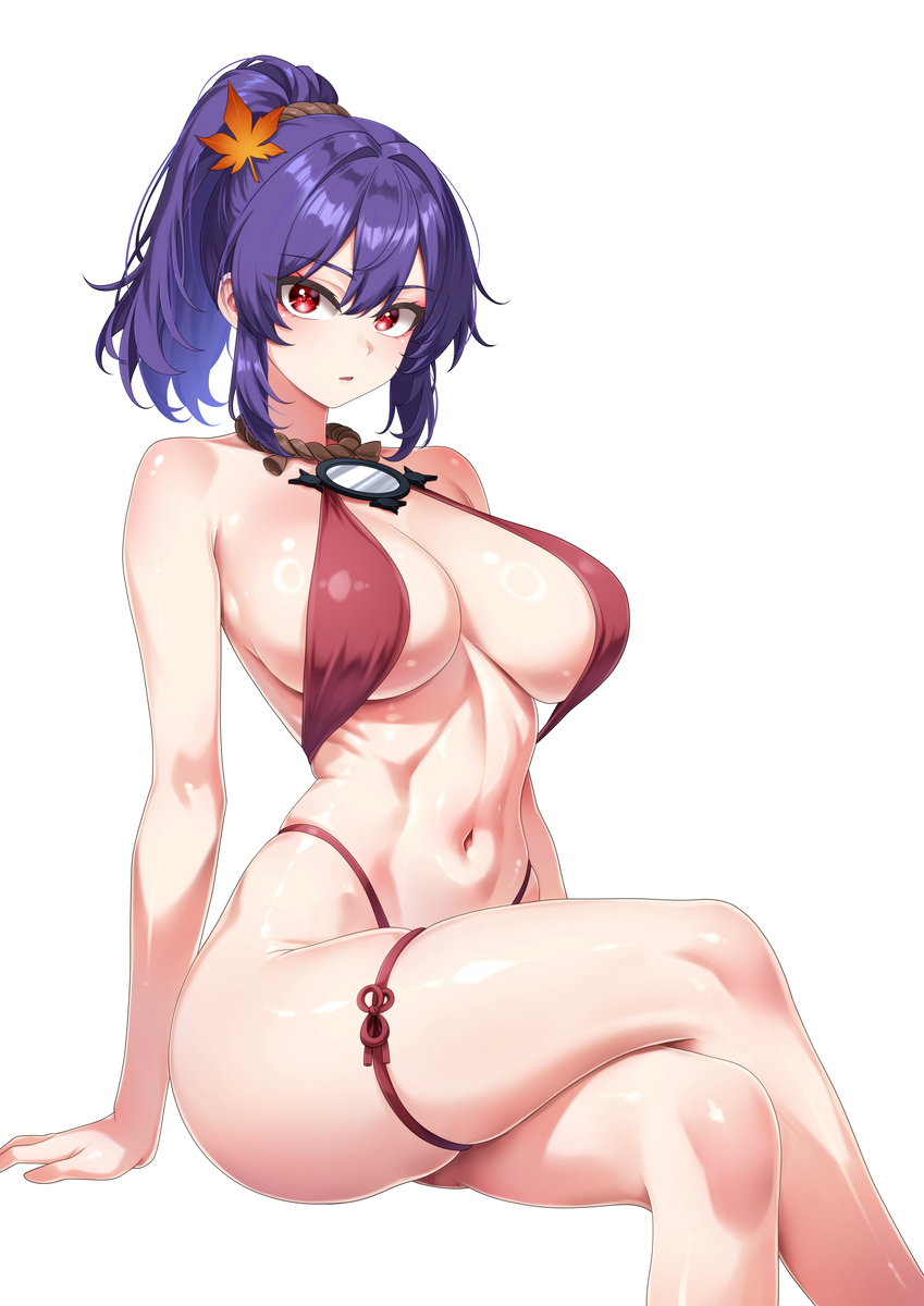 This is a pixiv picture whose title is 神奈子.
