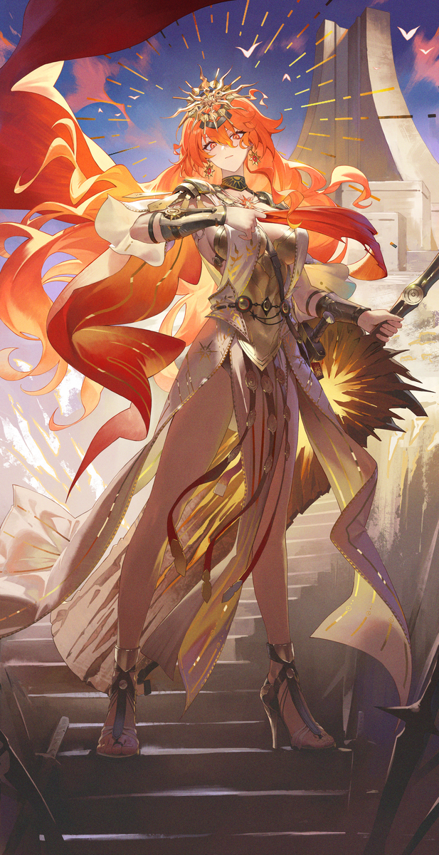 This is a pixiv picture whose title is 奥古斯塔.