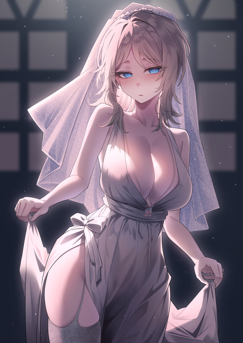 This is a pixiv picture whose title is 당신이랑 결혼한 파우스트.