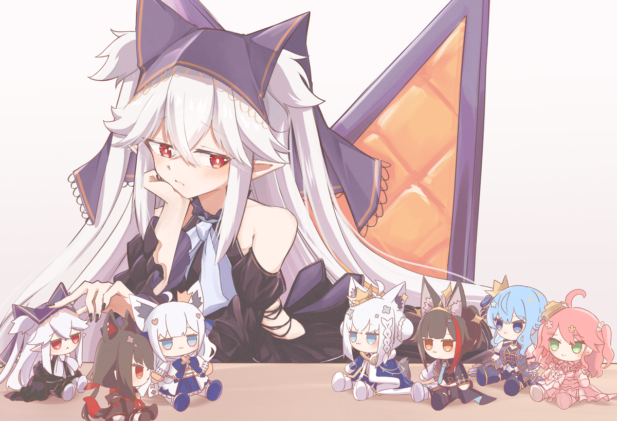 This is a pixiv picture whose title is 🕯️🎃.