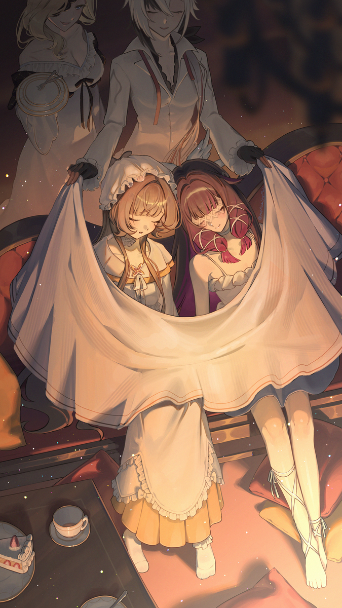 This is a pixiv picture whose title is おやすみ.
