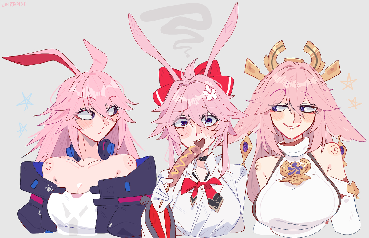 This is a pixiv picture whose title is Pink Things.