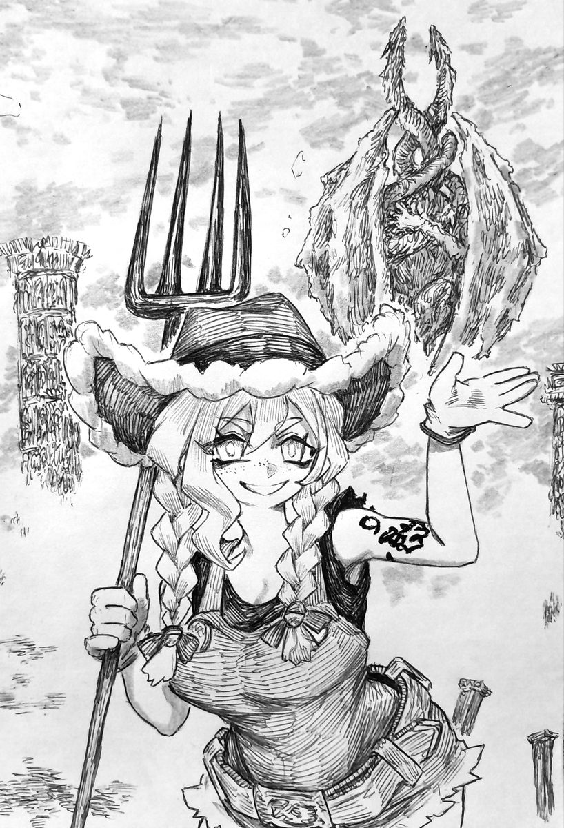 This is a pixiv picture whose title is Who's this Pokemon.