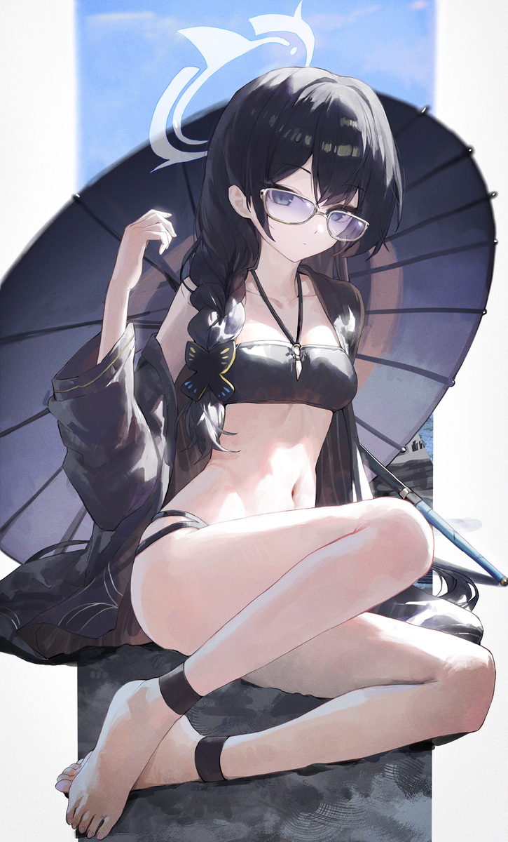 This is a pixiv picture whose title is 妃咲（day61）.