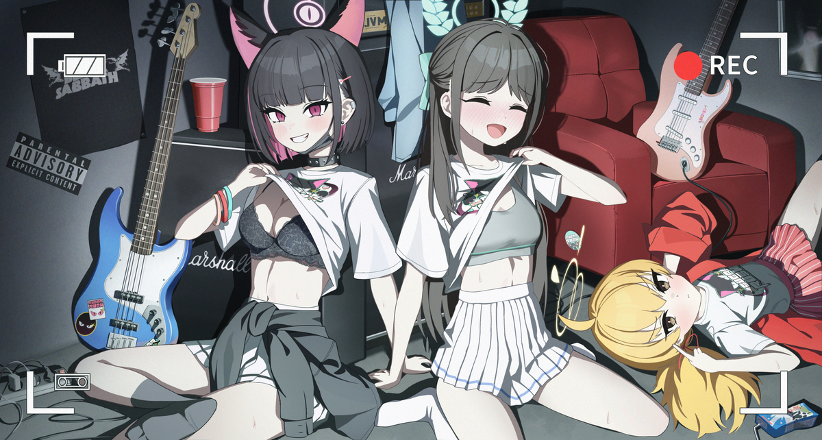 This is a pixiv picture whose title is ロック.