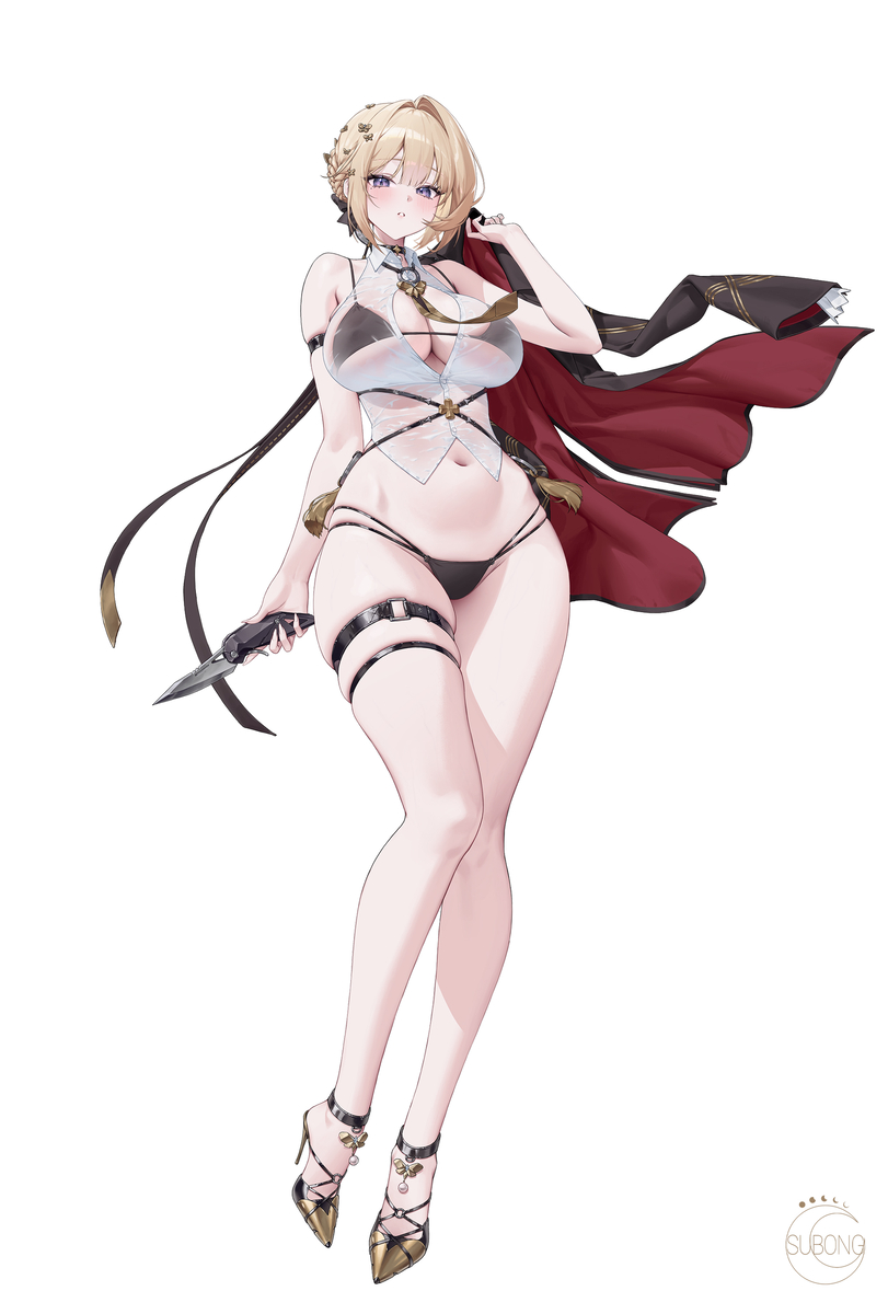 This is a pixiv picture whose title is EVELYN CHEVALIER.