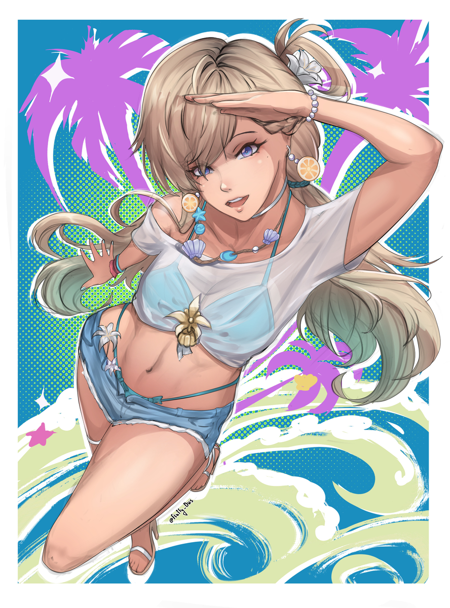This is a pixiv picture whose title is リンネー・ミントキャンディ.