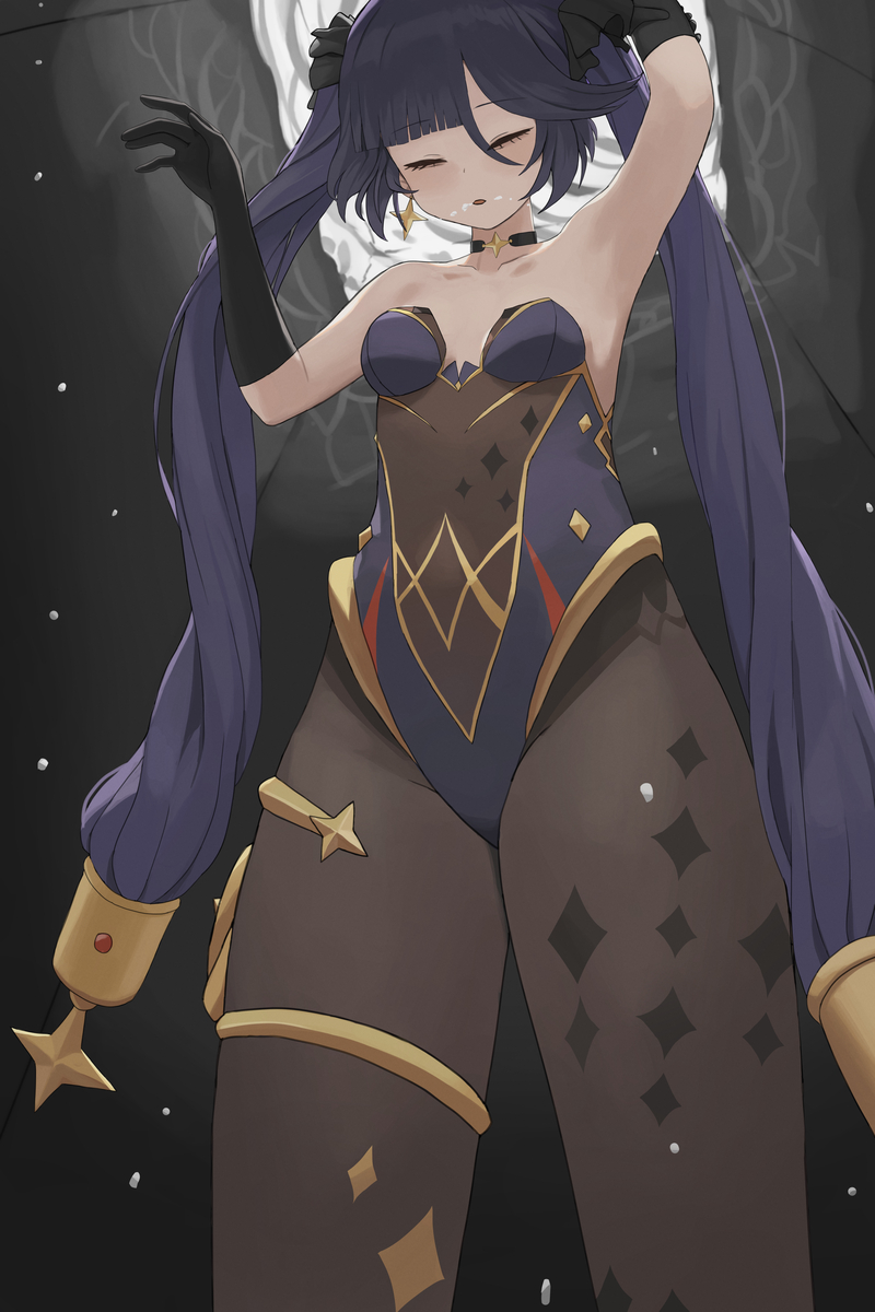 This is a pixiv picture whose title is モナ.