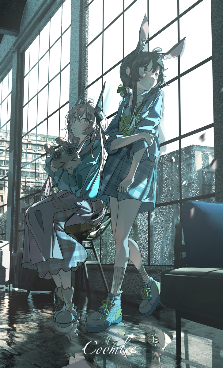 This is a pixiv picture whose title is 🌧️.