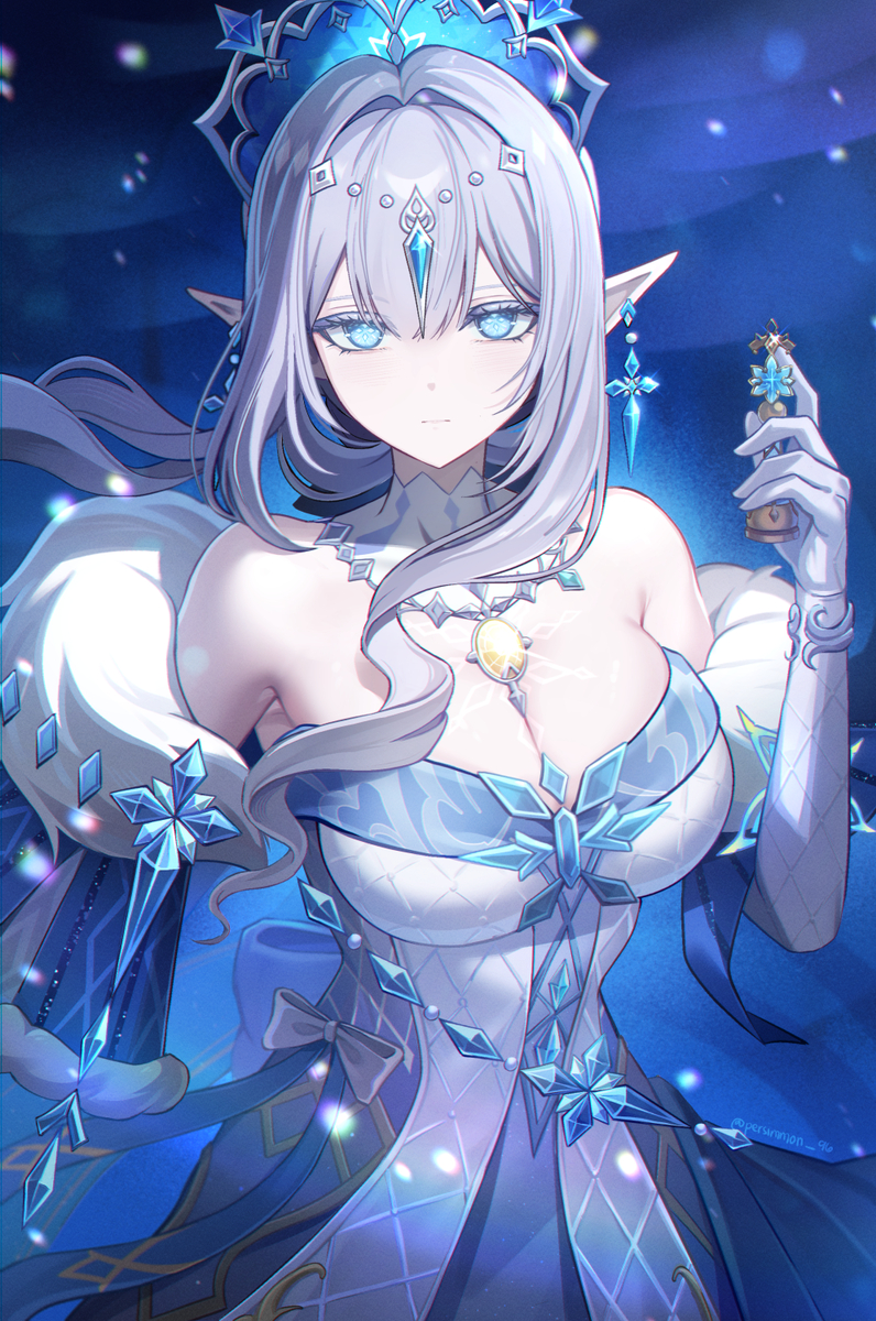 This is a pixiv picture whose title is #原神 #Tsaritsa.
