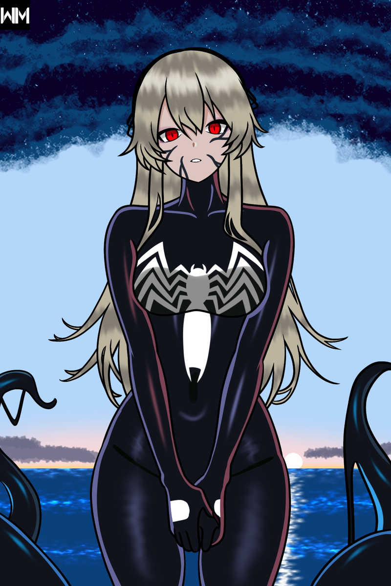 This is a pixiv picture whose title is Venom UMP40 At Maldives Beach.