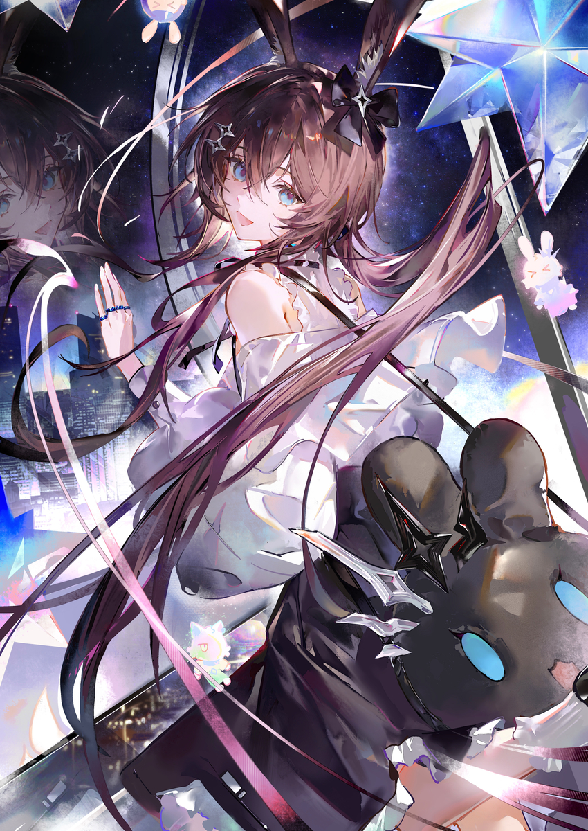 This is a pixiv picture whose title is 🐰.