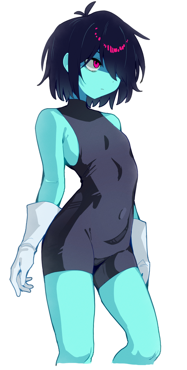 This is a pixiv picture whose title is kris bodysuit.
