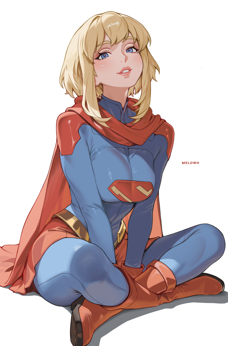 This is a pixiv picture whose title is Super Girl.