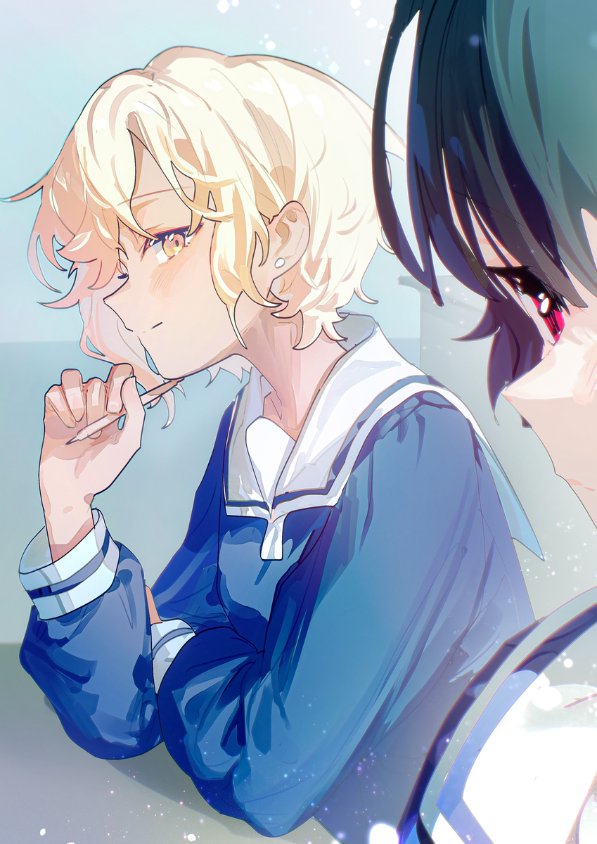 This is a pixiv picture whose title is 无题.