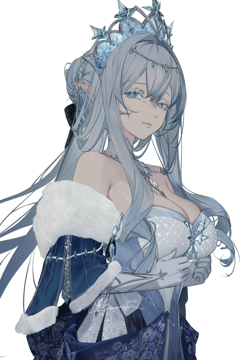 This is a pixiv picture whose title is Tsaritsa|冰之女皇|氷の女皇.
