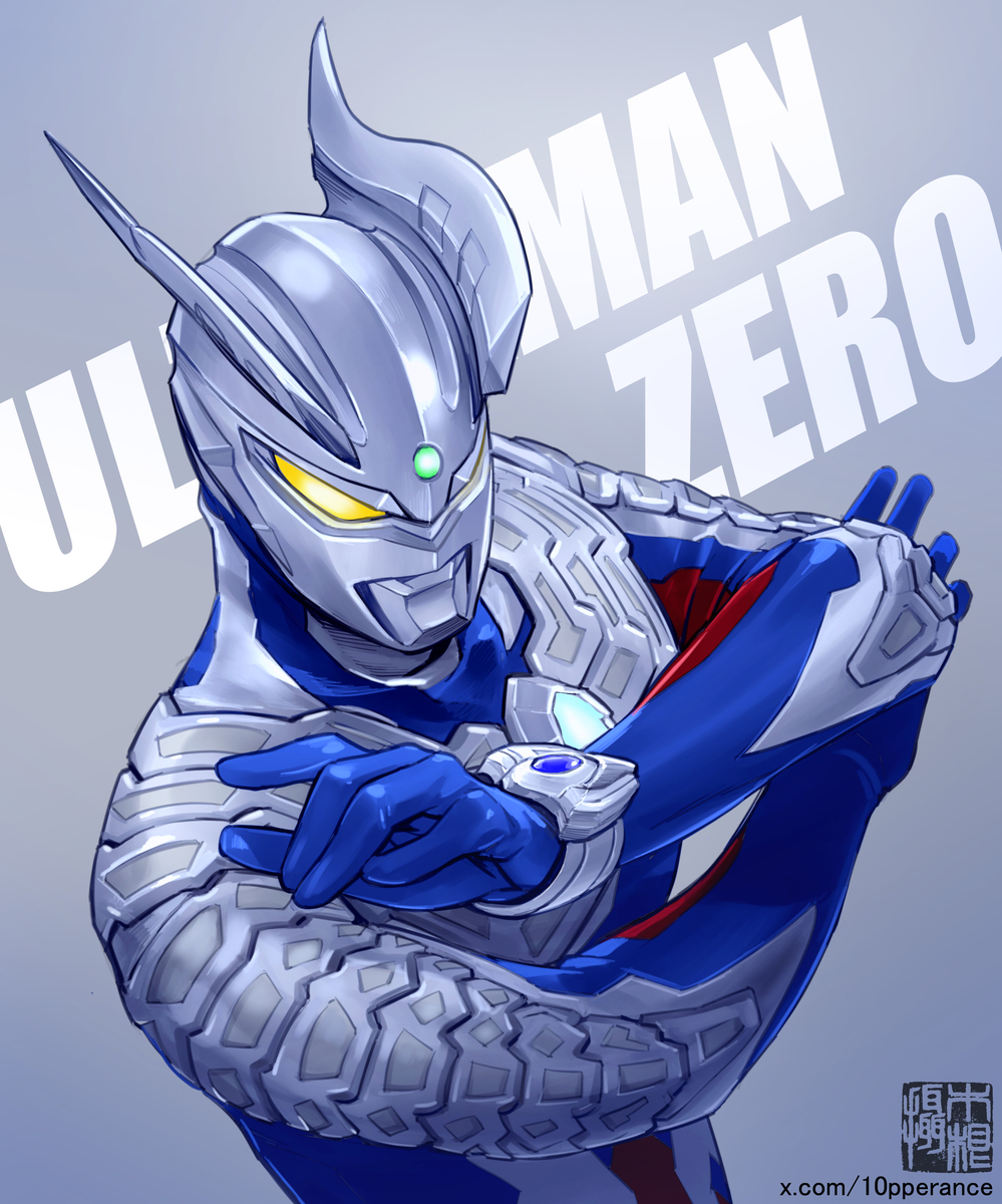 This is a pixiv picture whose title is ウルトラ／ゼロ.