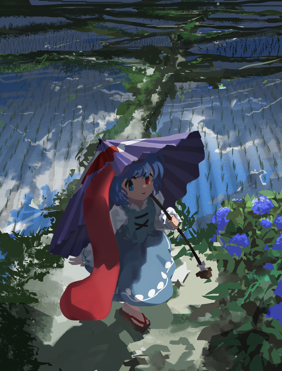 This is a pixiv picture whose title is 小傘.