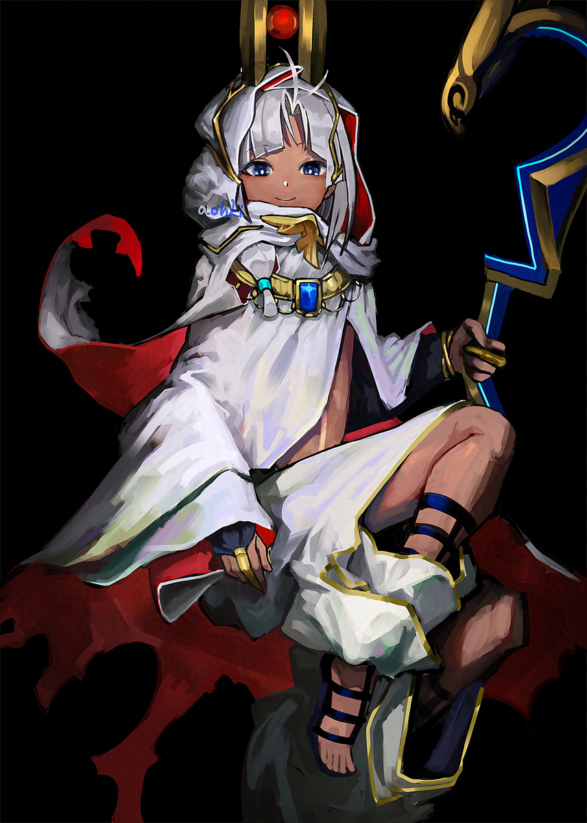 This is a pixiv picture whose title is ツタンカーメン.