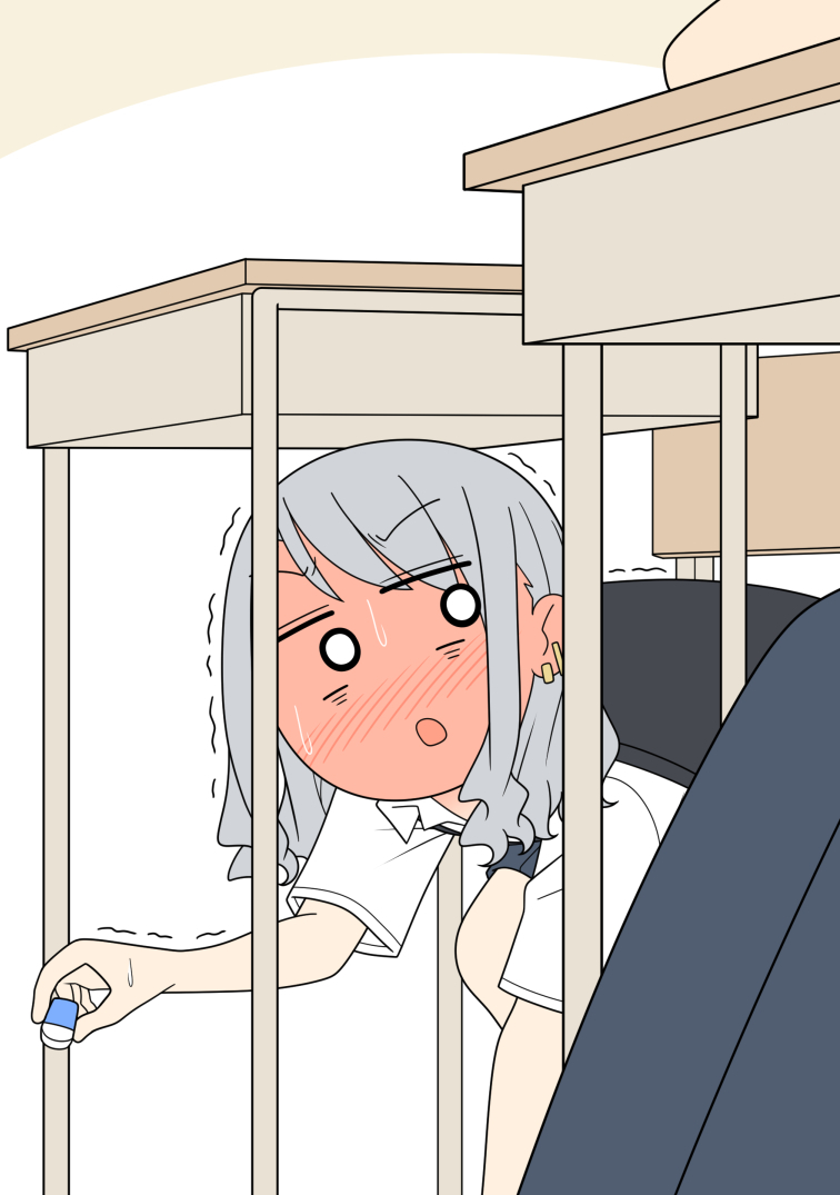 This is a pixiv picture whose title is 授業中に居眠りをしてエッチな夢を見ている男子.