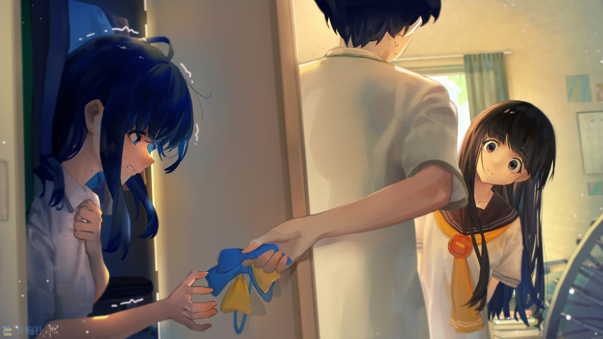 This is a pixiv picture whose title is 无题.