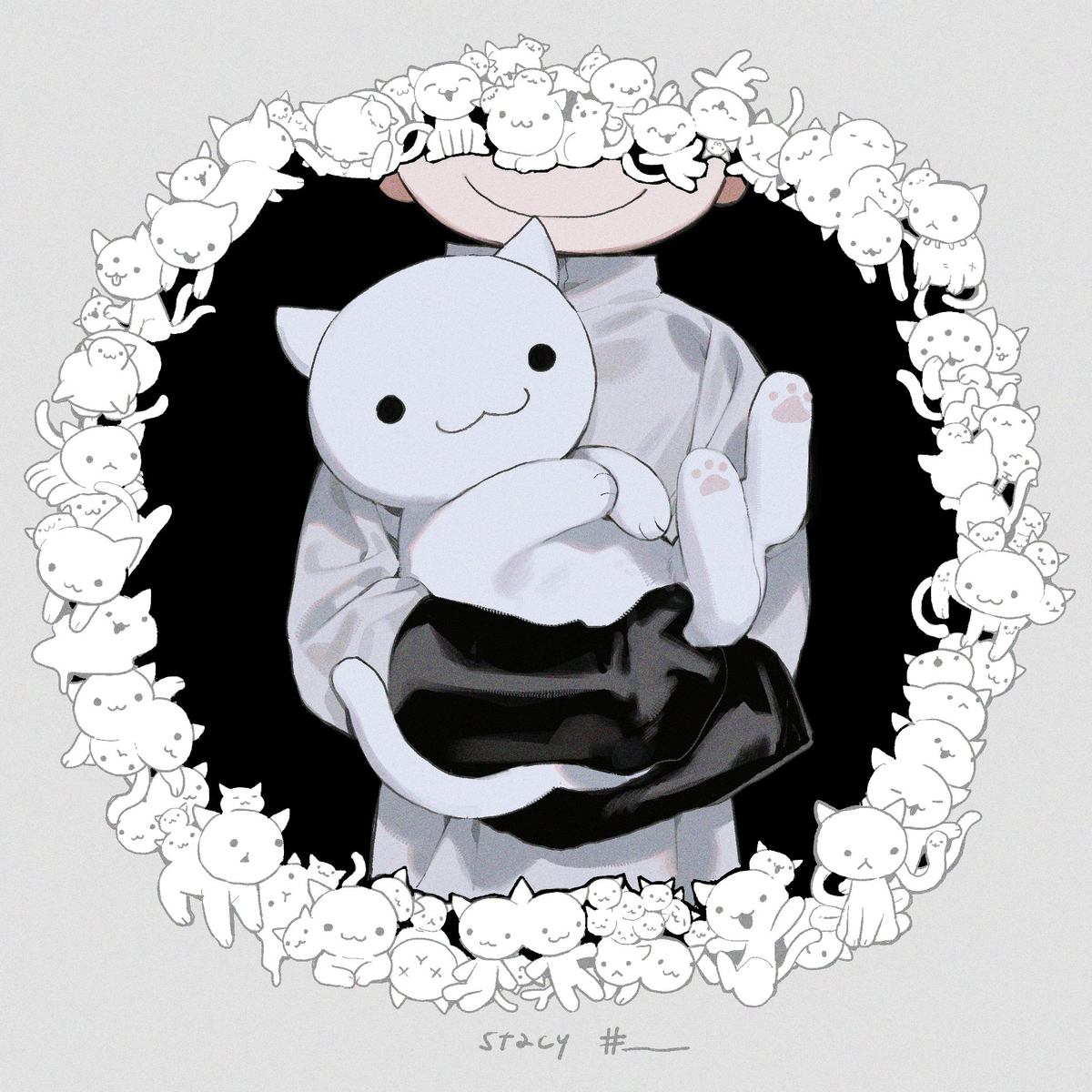 This is a pixiv picture whose title is 無題.