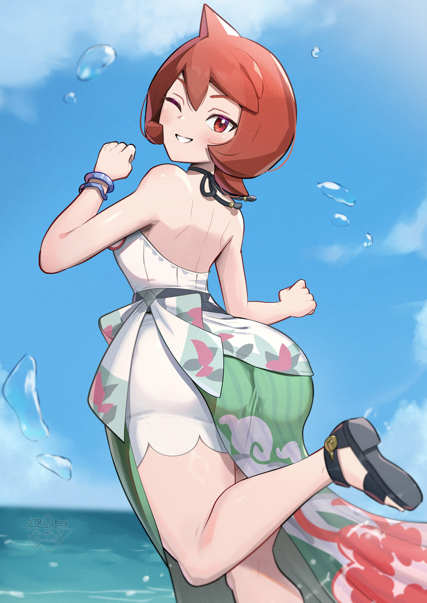This is a pixiv picture whose title is ヒナツ.