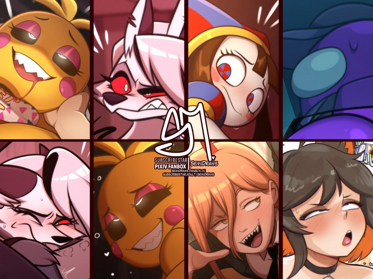 This is a pixiv picture whose title is A LOT OF NEW DRAWS!!! ✨  👉You ca.