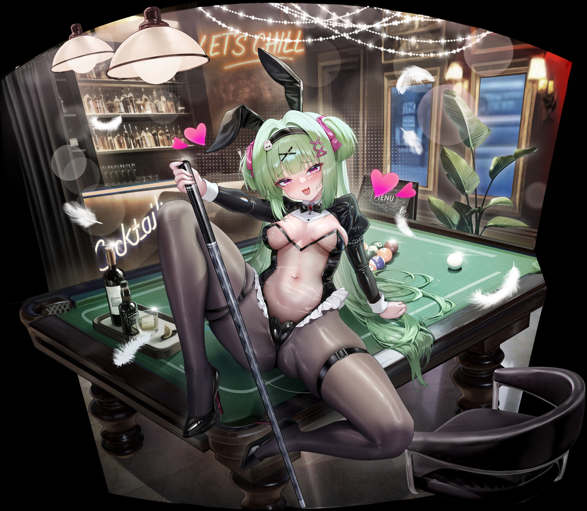 This is a pixiv picture whose title is 丛雨是好女孩吗.