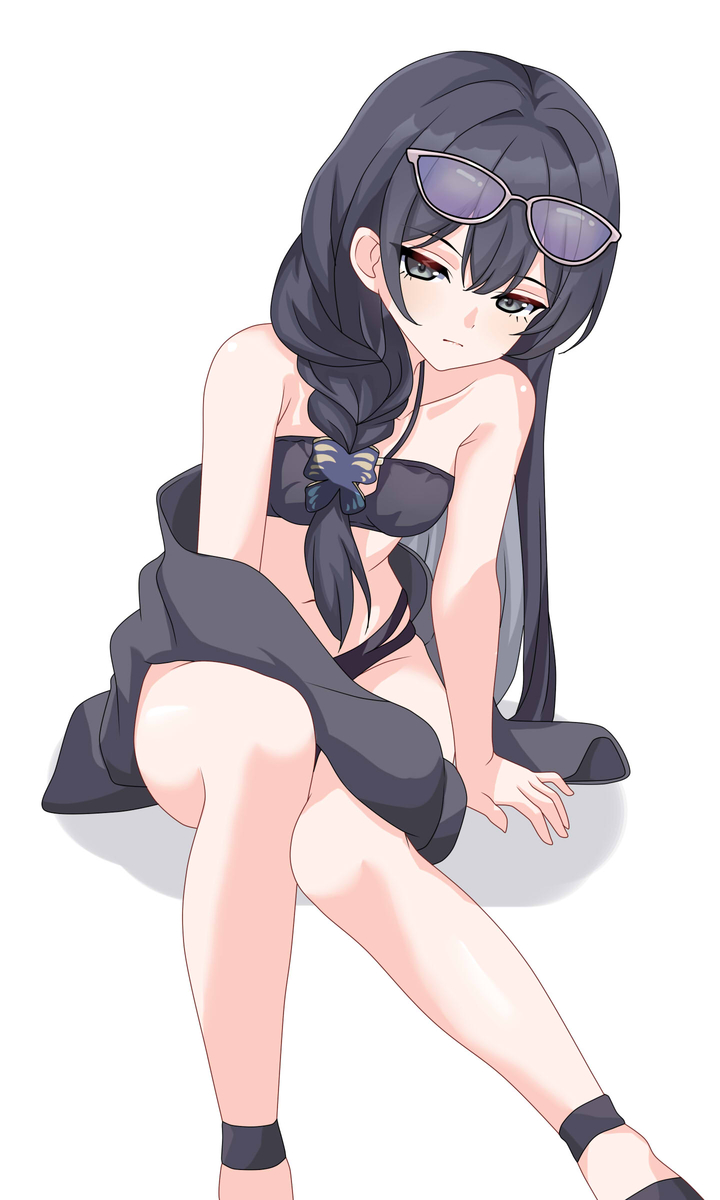 This is a pixiv picture whose title is Kisaki.