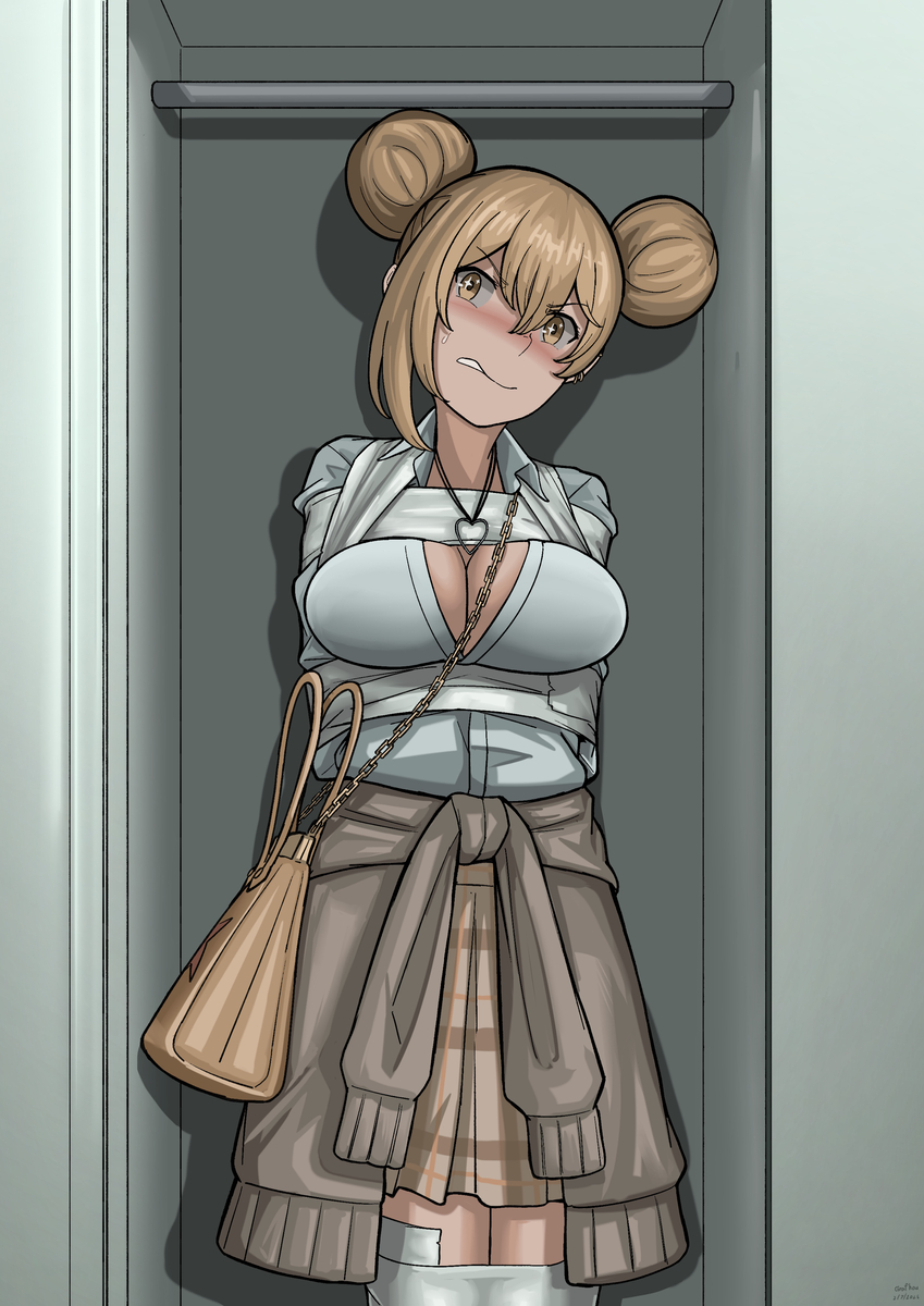 This is a pixiv picture whose title is Misaki Breathplay.