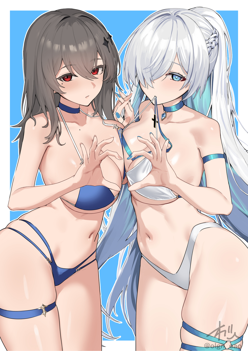 This is a pixiv picture whose title is 【pixivリクエスト】サン・ルイ＆ブレンヌス.