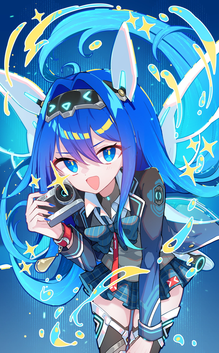This is a pixiv picture whose title is 【pixivリクエスト】机娘ちゃん.