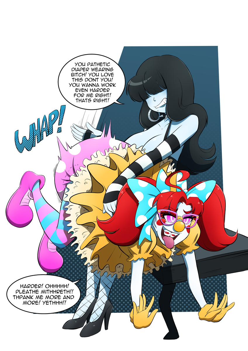 This is a pixiv picture whose title is Dommy Mommy.