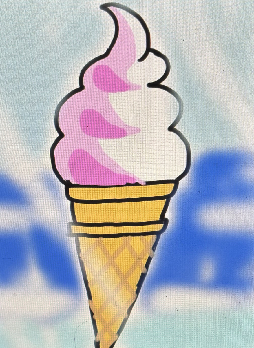 This is a pixiv picture whose title is ㊗️ソフトクリームの日🍦.