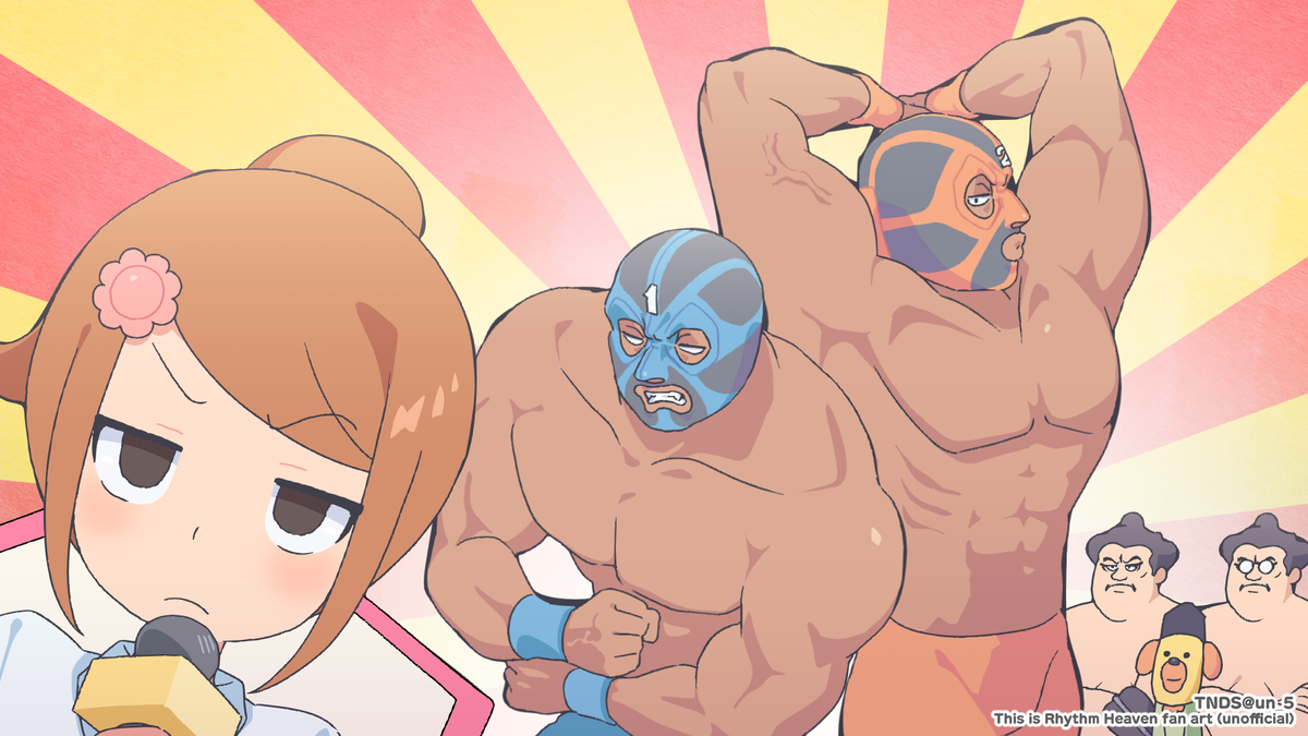 This is a pixiv picture whose title is リズム学園2.