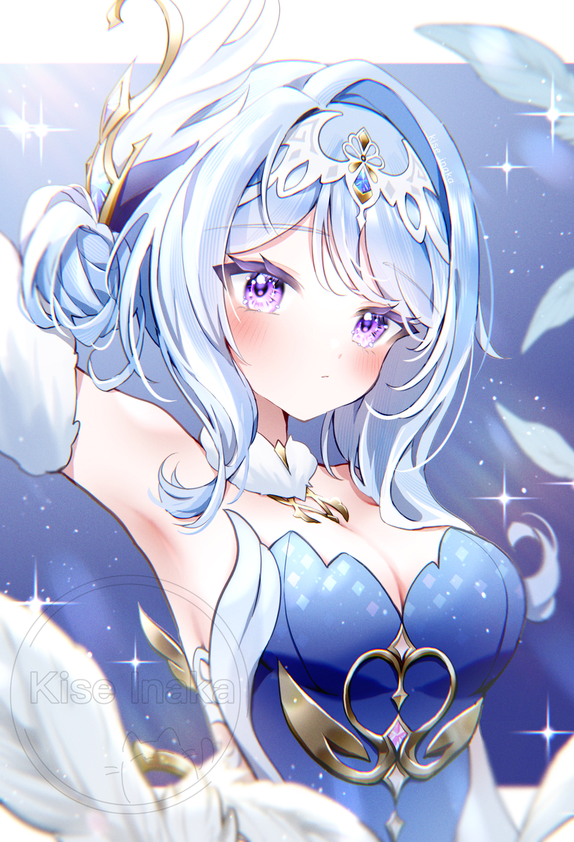 This is a pixiv picture whose title is オデット🦢.