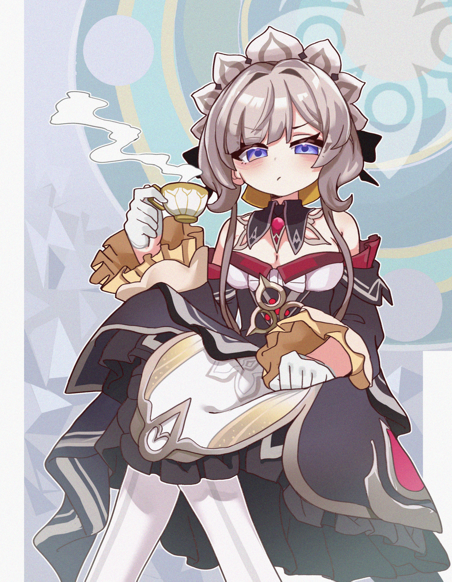 This is a pixiv picture whose title is 木偶.