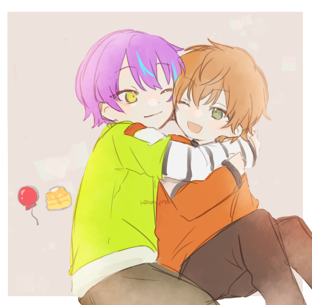 This is a pixiv picture whose title is るいあき.